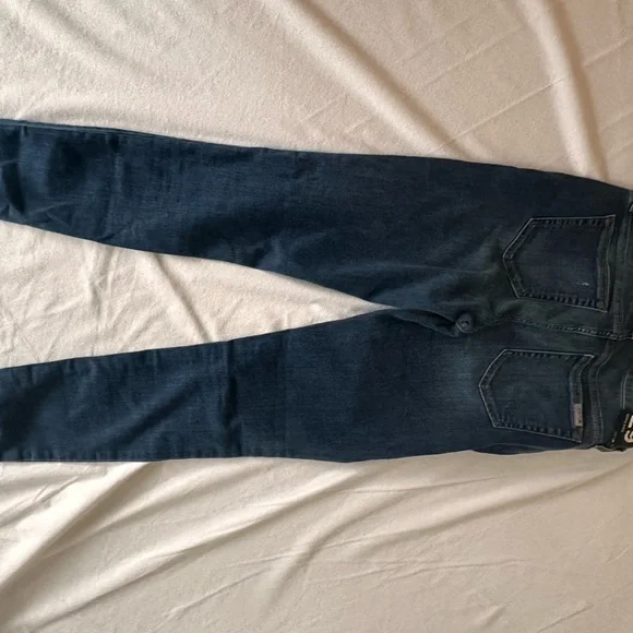 Joe's Jeans Midnight Blue Distressed Skinny Jeans - Picture 2 of 4